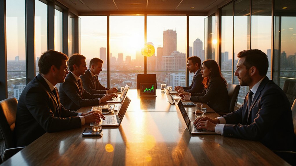 companies embrace crypto surge